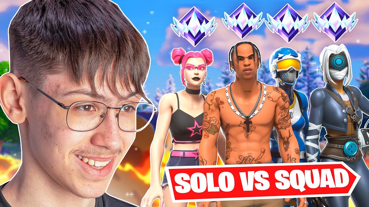 SCHWERER GEHT ES NICHT: Solo Vs Squad in Unreal Ranked...!