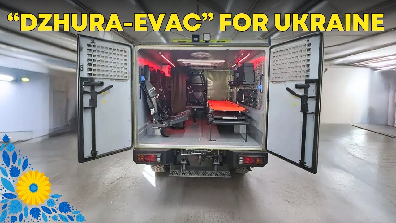 “Dzhura-Evac” - armored evacuation vehicle for Armed Forces of Ukraine