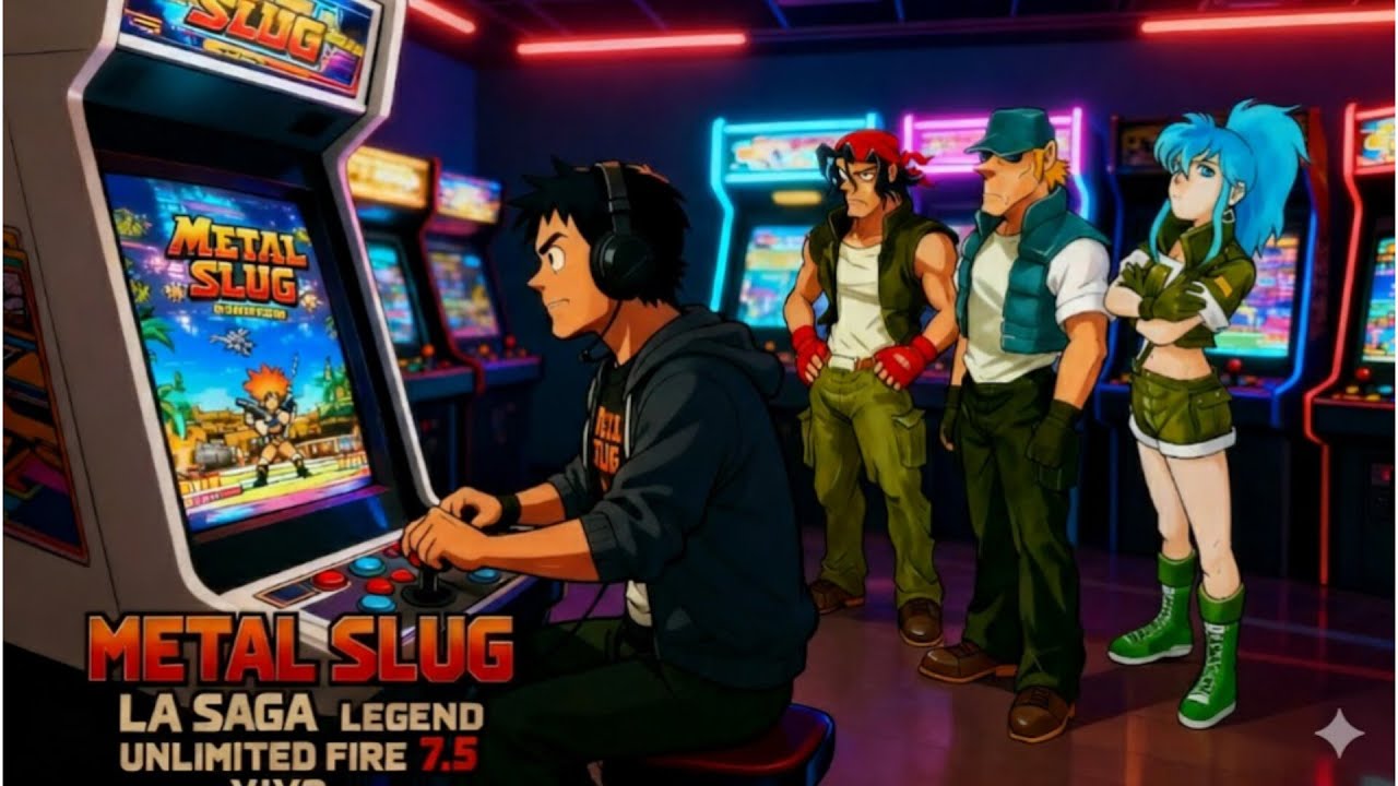 Metal Slug 3 Legend Unlimited Fire 7.5 MUCHA NOSTALGIA 100