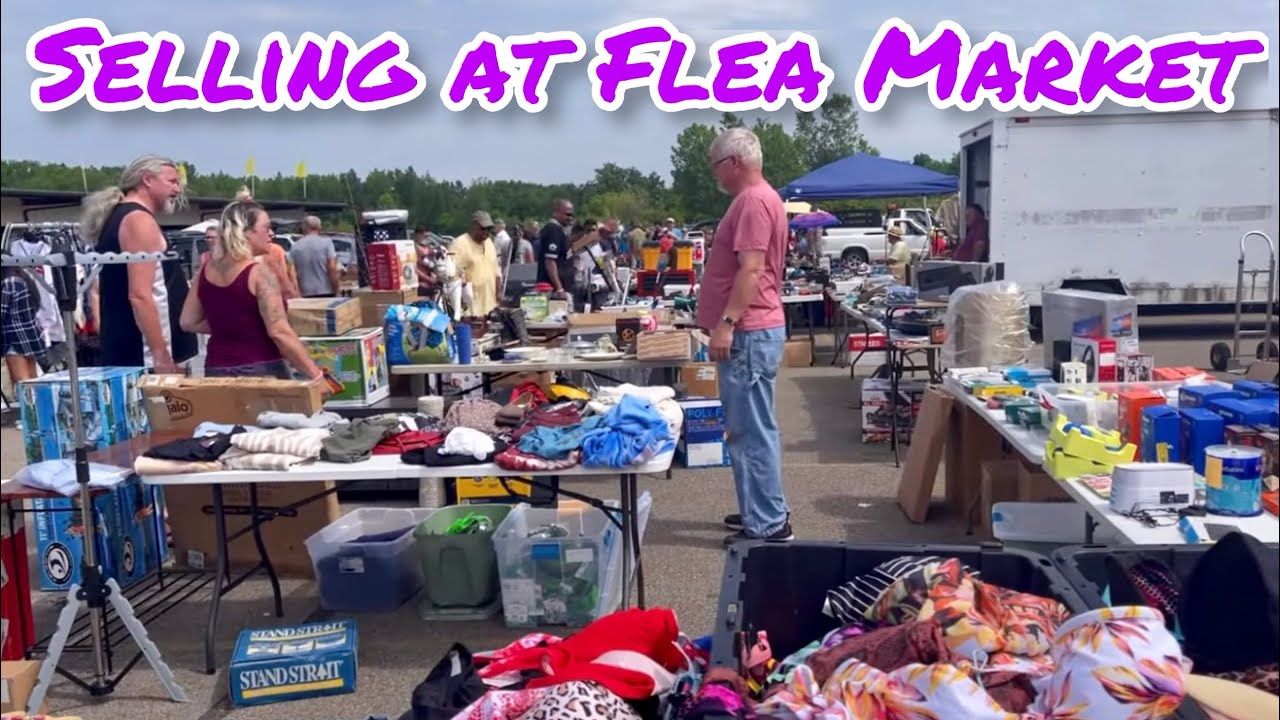 Selling At The Flea Market-Attending A Storage Auction-Pallet Shopping All In One Video!