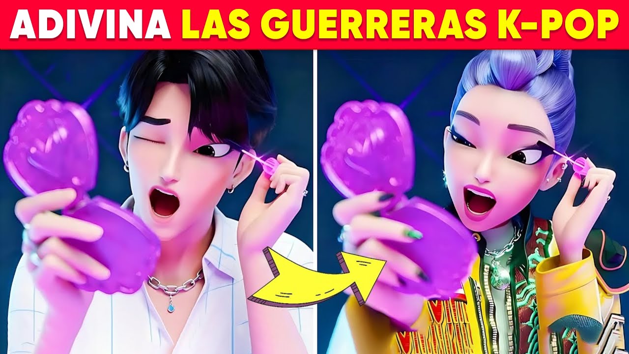 Adivina el quiz SWAP de Demon Hunters del KPop 🤔 ¡Ya estás equivocado! Jinu,Rumi,Mira,Abby~Rey Quiz
