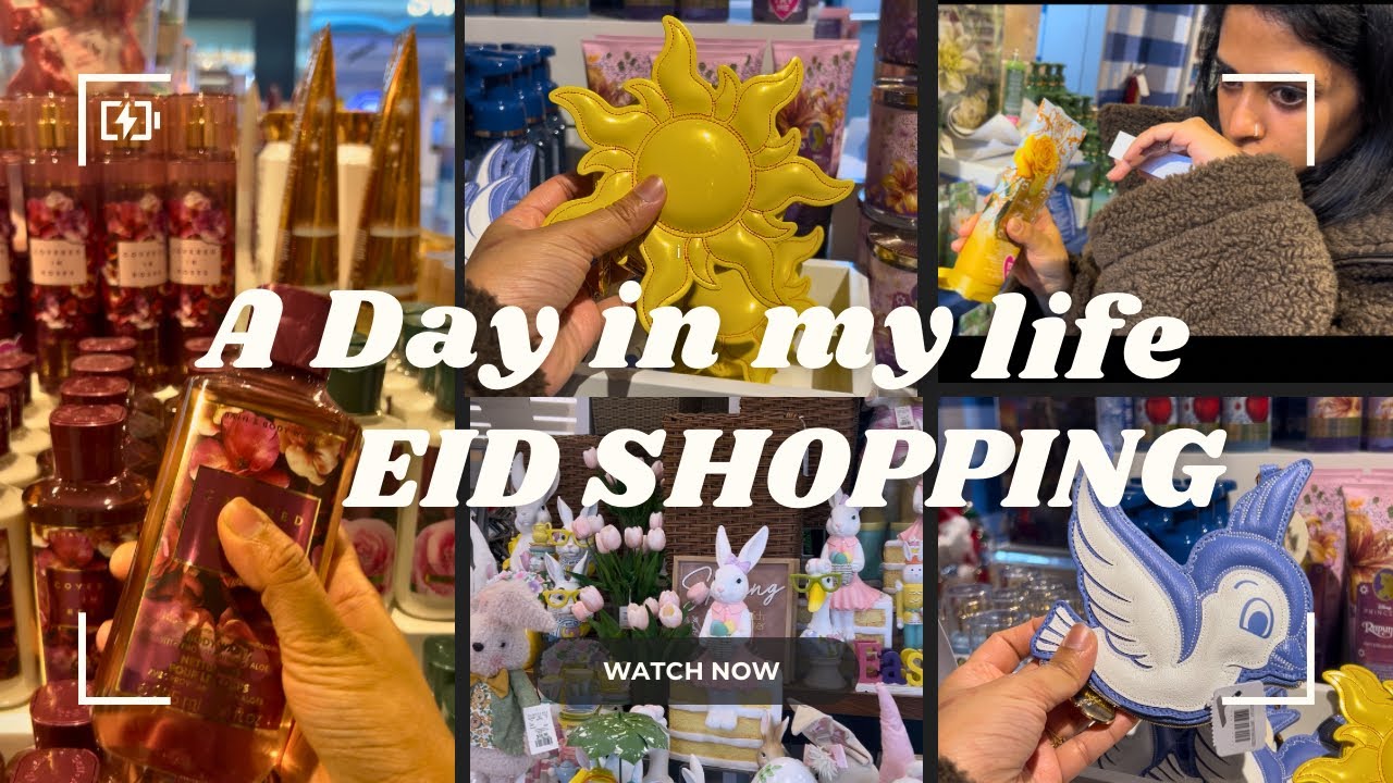 Eid Shopping Vlog 🌙🕯️| Preparing for Eid in Canada 🛍️