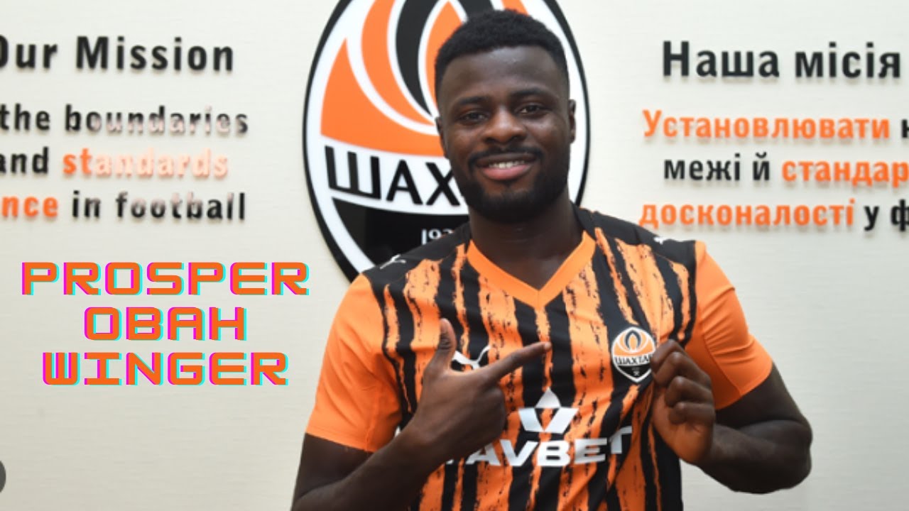 Prosper Obah | LNZ Cherkasy - Dribbling Skills, Goals & Assists - (New Shakhtar Donetsk Player)