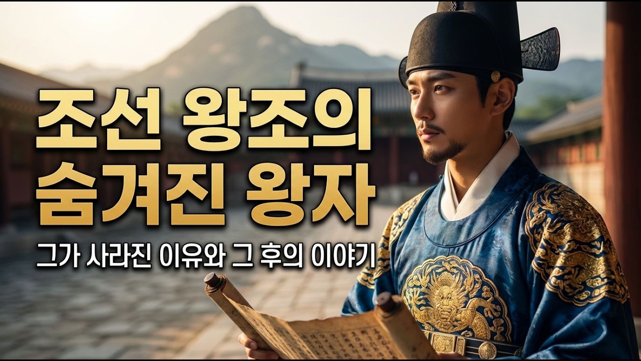 조선 왕조의 숨겨진 왕자, 그가 사라진 이유와 그 후의 이야기