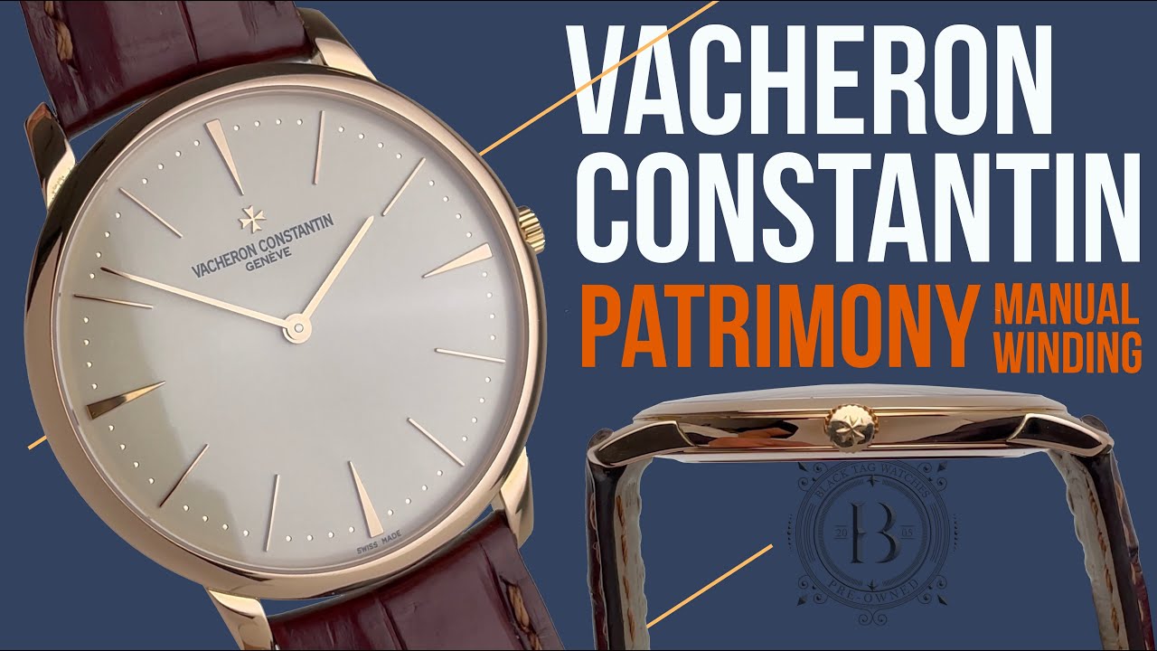 Vacheron Constantin Patrimony Manual Wind 81180/000R-9159