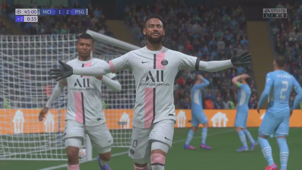 FIFA 22 Man City VS Real Madrid PS5 4K 60 FPS HD