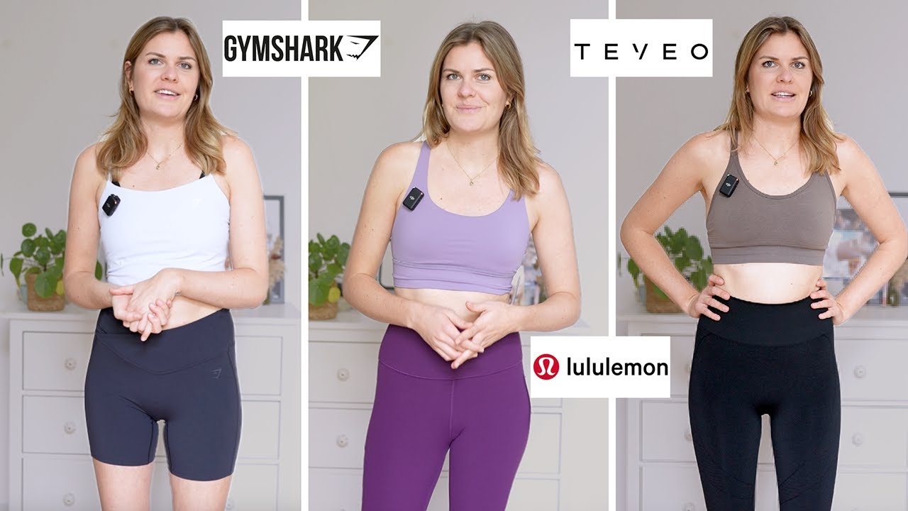 Lululemon, Teveo & Gymshark im Test 💪🏼 Was sind die besten Sportklamotten?