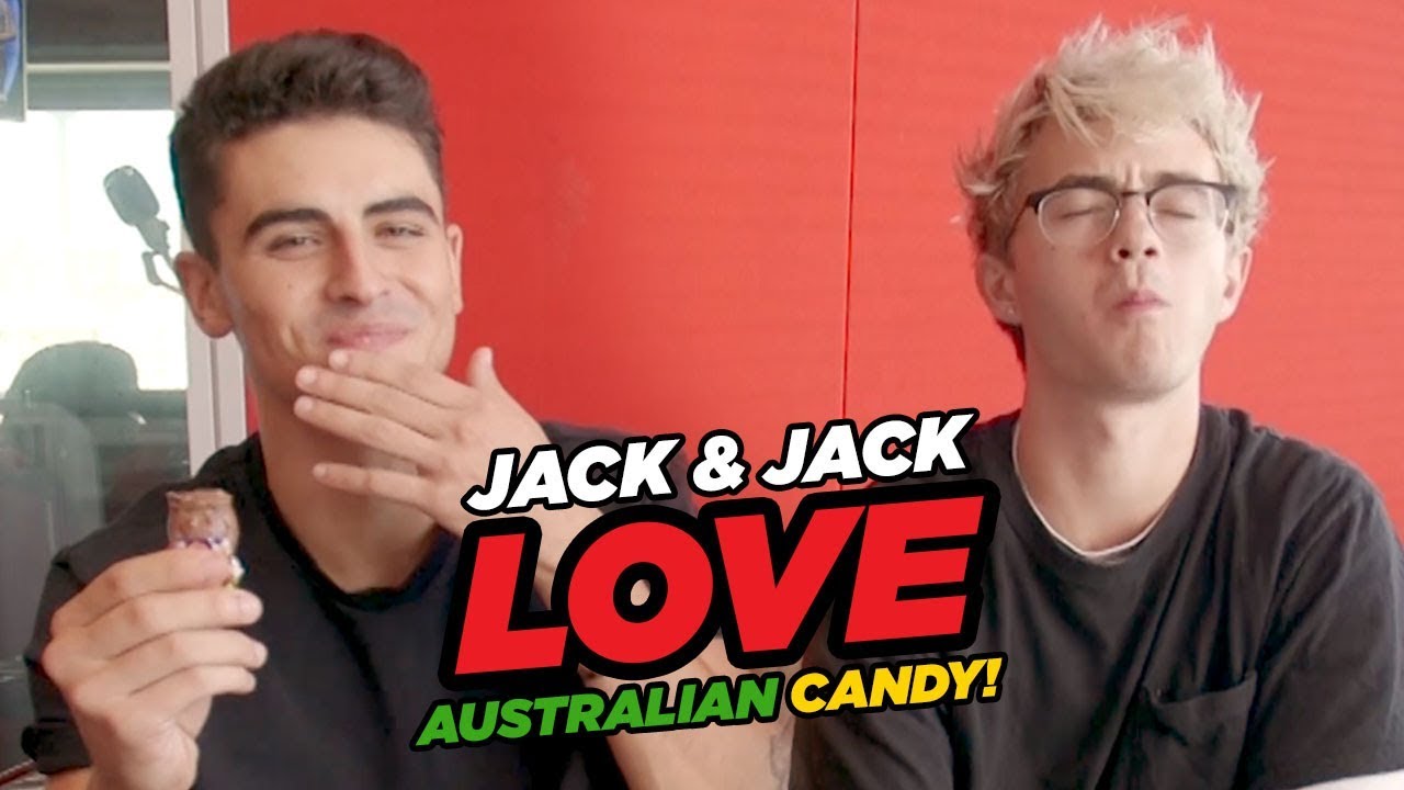 Jack & Jack lose their MINDS over some Australian candy!