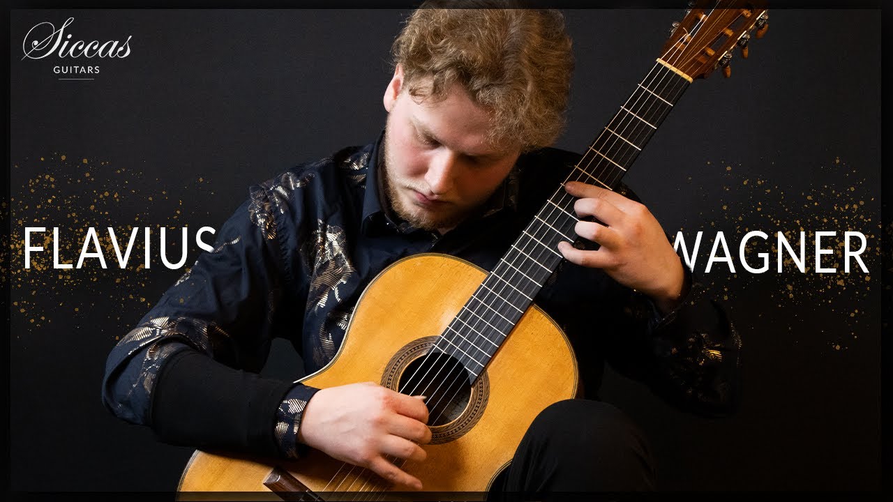FLAVIUS WAGNER - Online Guitar Concert | BACH, Tarrega, Villa Lobos
