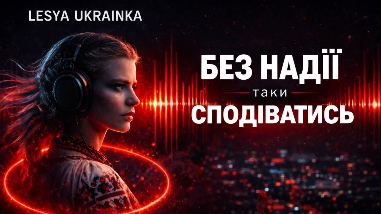 Lesya Ukrainka — Без надії таки сподіватись | Modern Beat Version
