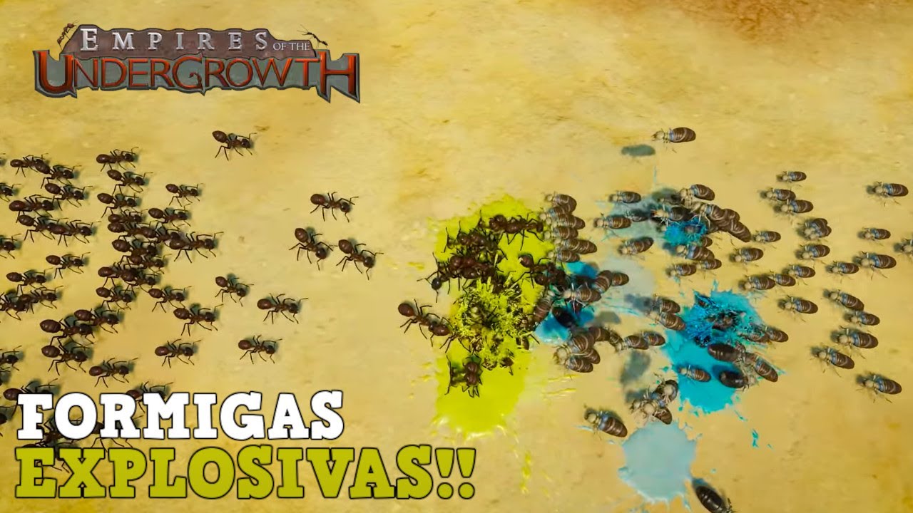 CRIANDO um Formigueiro EXPLOSIVO 🐜 em Empire of Undergrowth