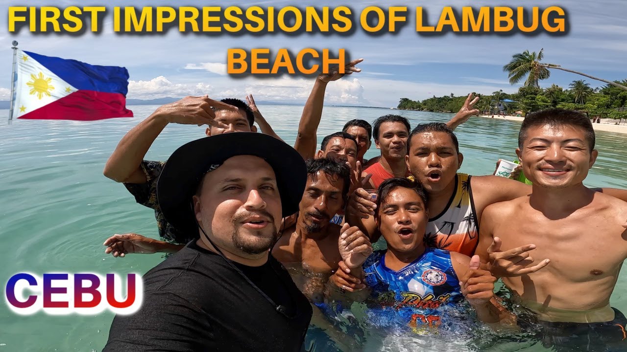 FIRST IMPRESSIONS of Lambug Beach in Cebu! 