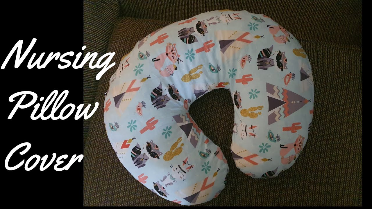 Nursing/Boppy pillow Cover#DIY