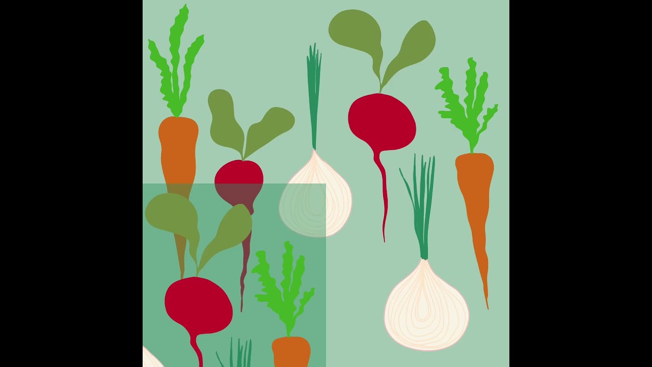 Relaxing Drawing Process | Harvest Pattern 01 | speed drawing, 