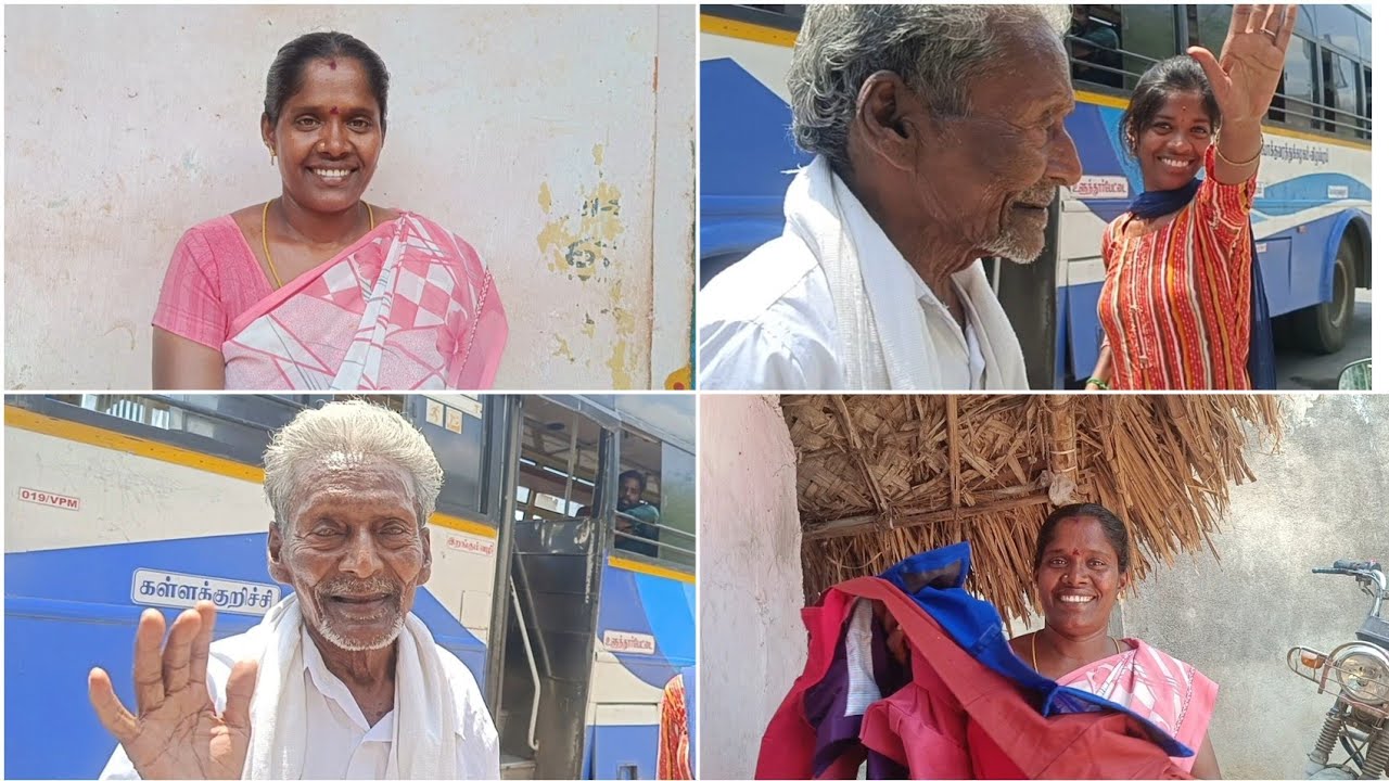 தாத்தாவும் ரம்யாவும் ஊருக்குபோனது அம்மாவுக்கு எனக்கு ரொம்ப வருத்தமா இருக்கு🥺|gramathu ponnu saranya