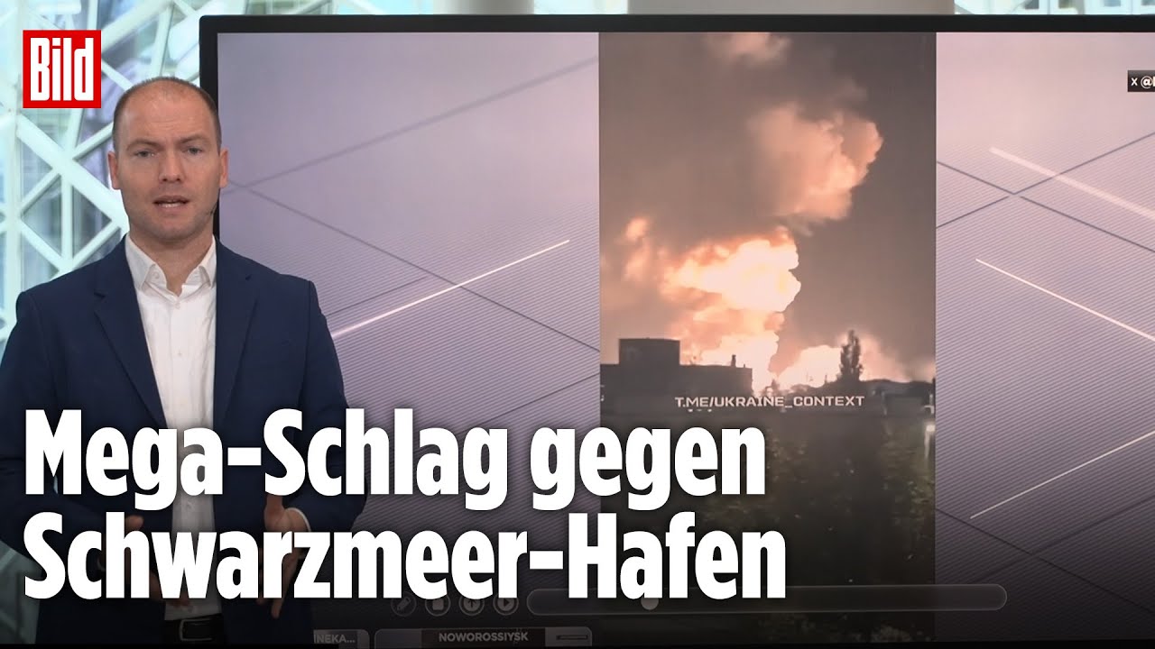Schrotflinten-Drohne schie&szlig;t russischen Kamikaze-Flieger ab | BILD-Lagezentrum