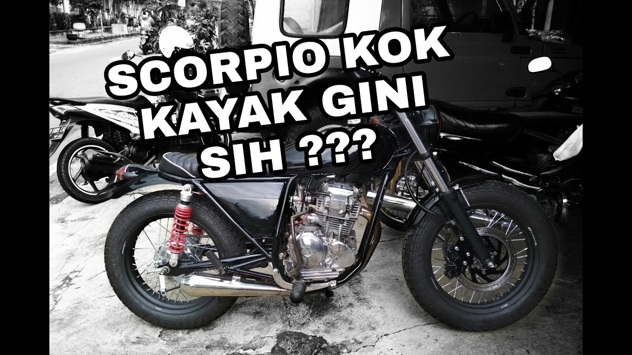 Modifikasi Yamaha Scorpio Japstyle
