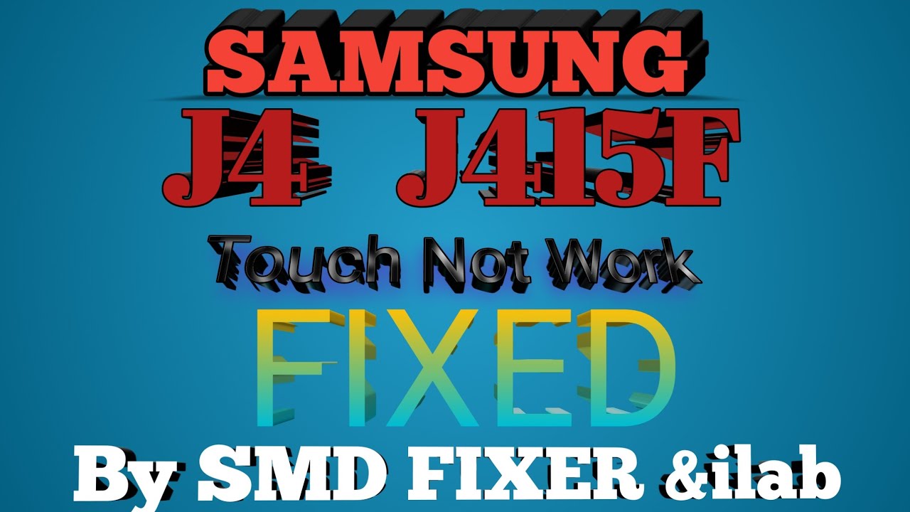 SAMSUNG J4PLUS J415F TOUCH NOT WORKING SOME PADS DAMAGED[J415F TOUCH NOT WORK]BOARD SWAP J415F