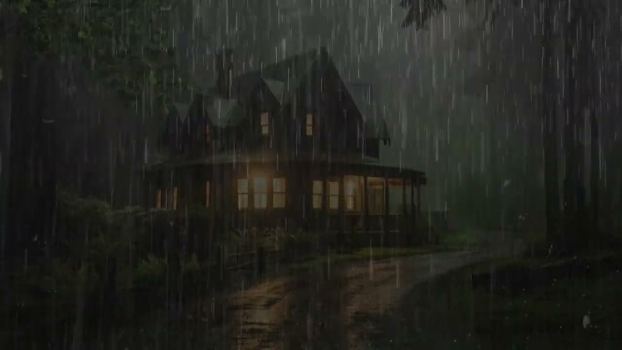 Fall Asleep with 9-Hour Rainforest Ambience | Rain Sounds for Sleeping & Relaxation