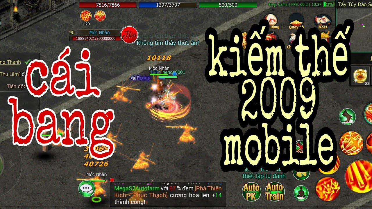 kiếm thế 2009 mobile cái bang tăng điểm kĩ năng