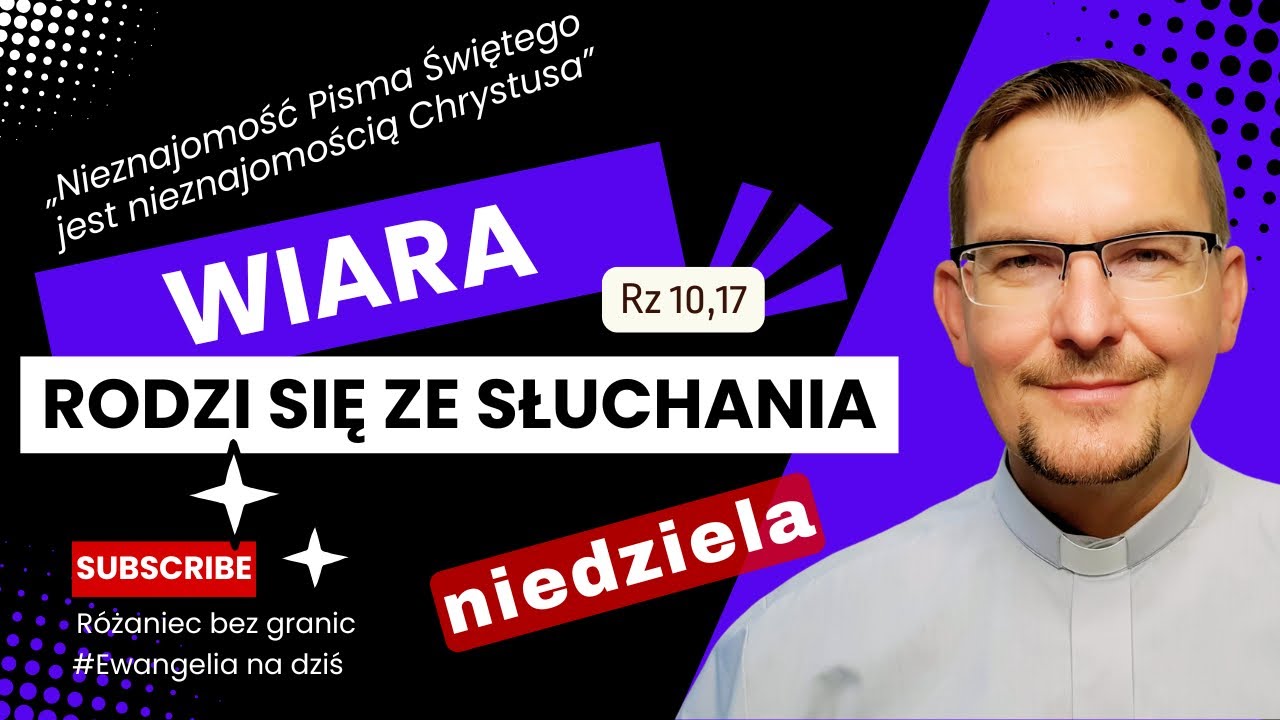 EWANGELIA NA DZIŚ | 15.03.26 nd | J 9, 1-41 | ks. Łukasz MSF | codziennie | godz. 6.00  