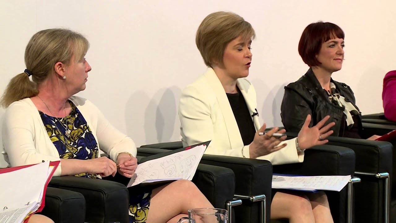 Nicola Sturgeon on the all female cabinet and 100 days to go