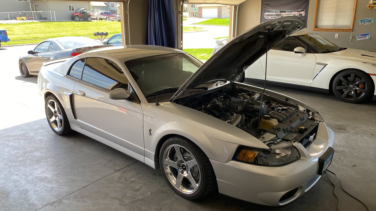 Installing pulley guard over idler pulley terminator cobra