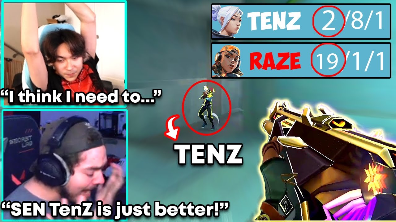 This is how SEN TenZ turned around insane 2 to 19 kills HARD DIFF into...