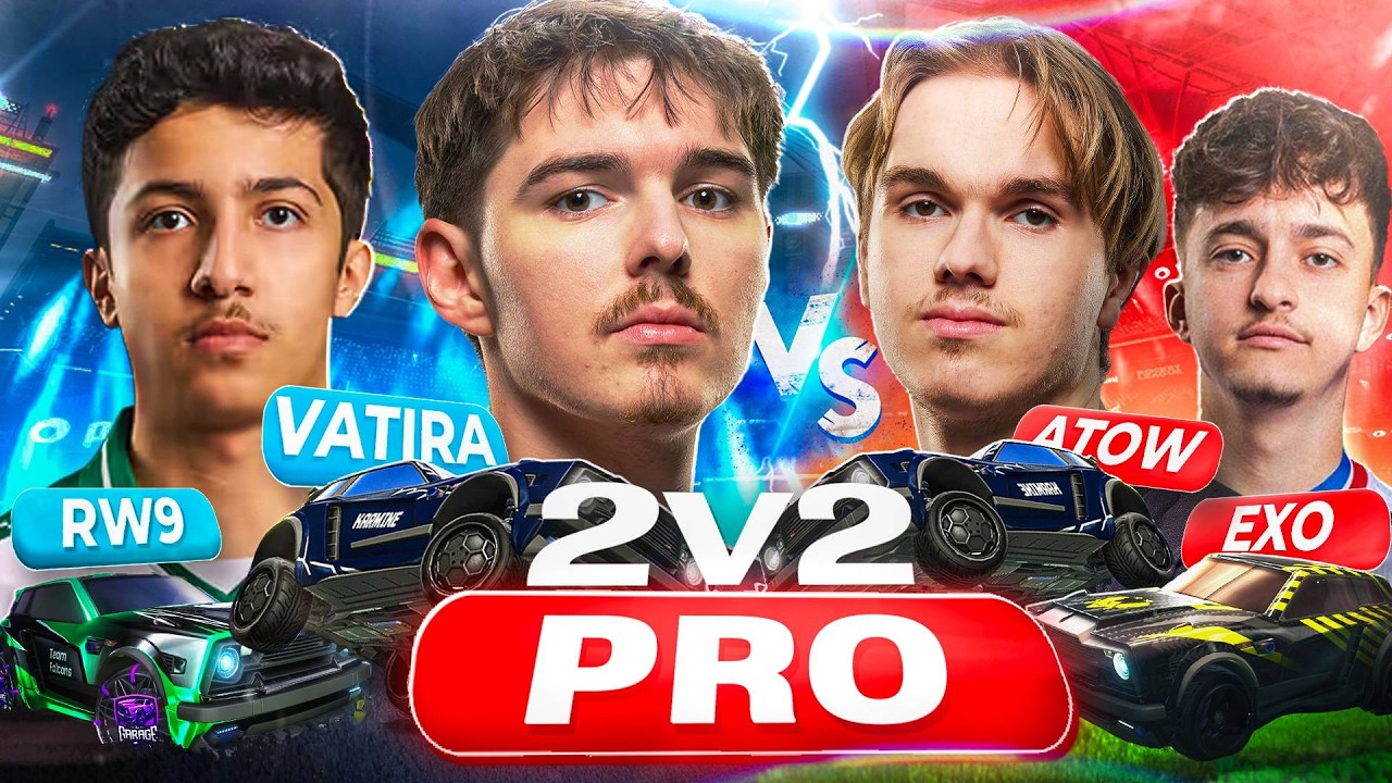 VATIRA & RW9 vs ATOW & EXOTIIK IN PRO 2V2 !!!