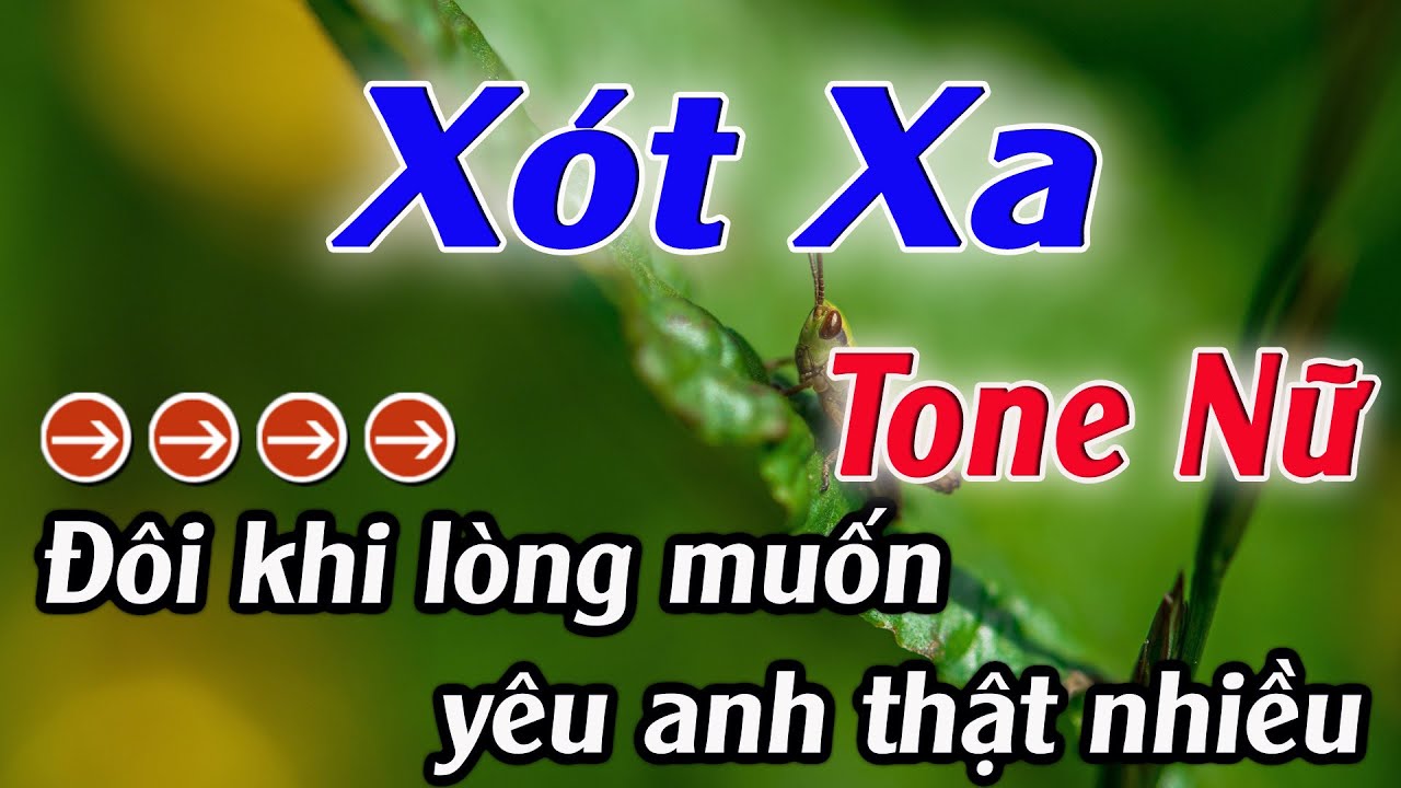 Karaoke Xót Xa Karaoke Tone Nữ Beat Hay Nhất 2025 Karaoke Mê Nhạc Sống