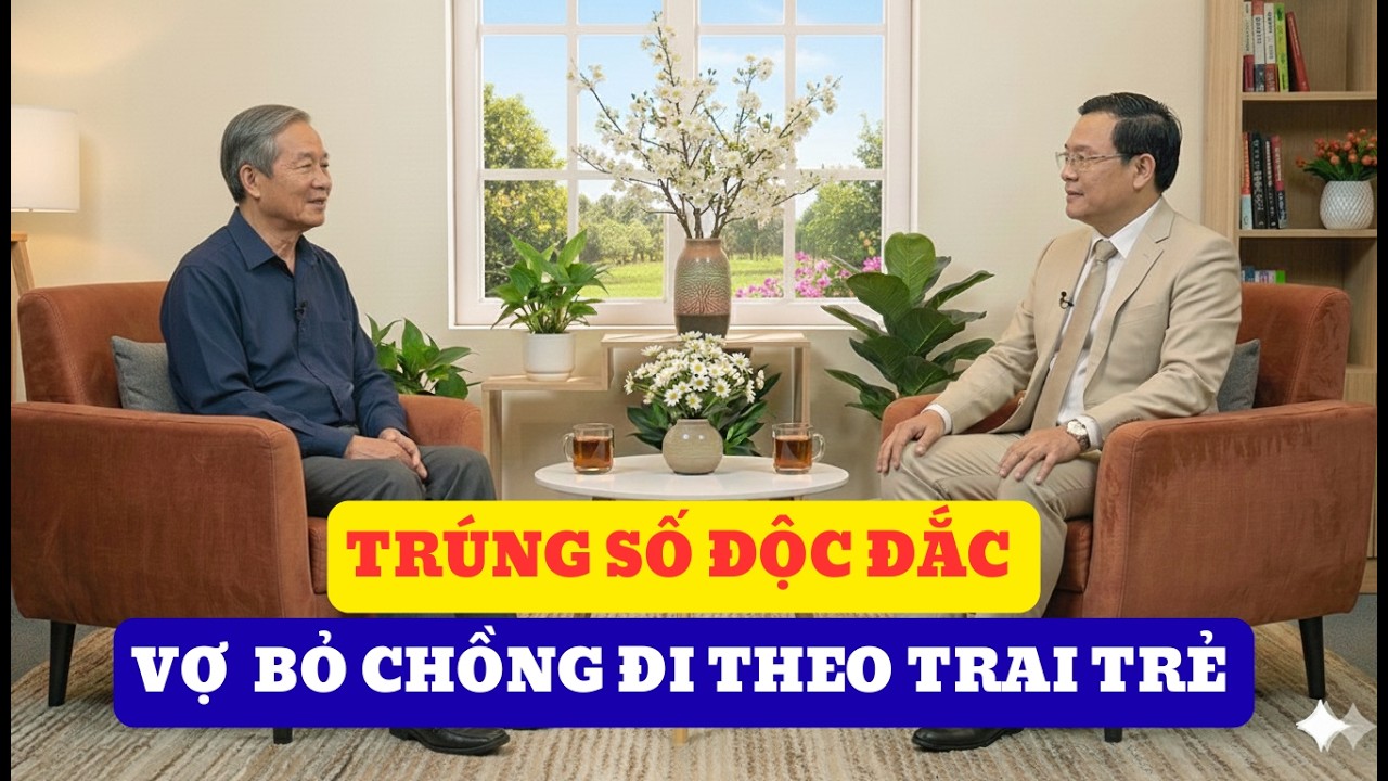 TRÚNG SỐ ĐỘC ĐẮC VỢ  BỎ CHỒNG ĐI THEO TRAI TRẺ VÀ CÁI KẾT TRẮNG TAY Ở PHÒNG TRỌ | TÂM SỰ CHUYỆN NHÀ