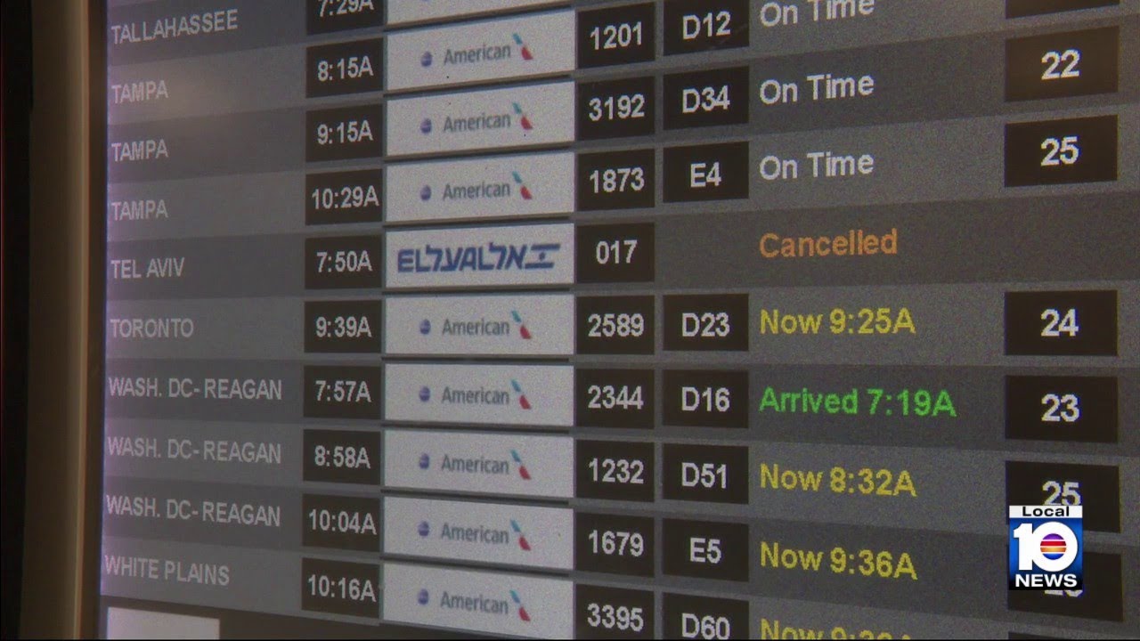Flights cancelled, Americans stranded as conflict erupts in Middle East