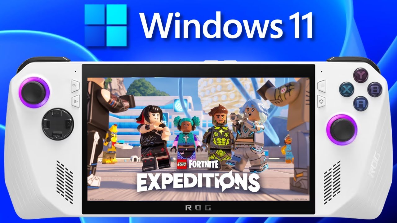 LEGO Fortnite Expeditions | Rog Ally Ryzen Z1 Extreme