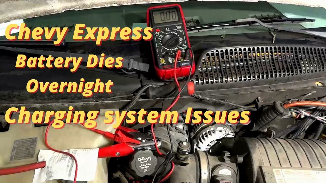 Chevrolet Express Battery Dies Overnight! Charging System Not Working Diagnosis & Repair Part 1