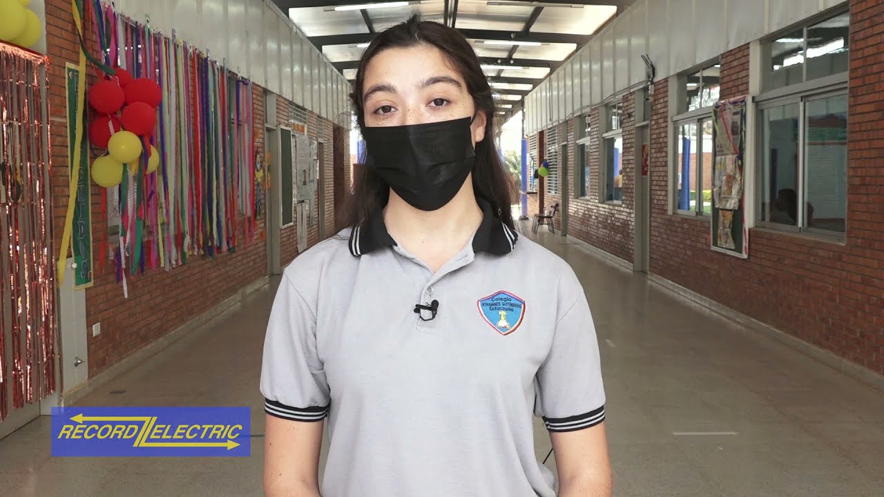 Visita al Colegio Johannes Gutenberg Estanzuela - Record Electric