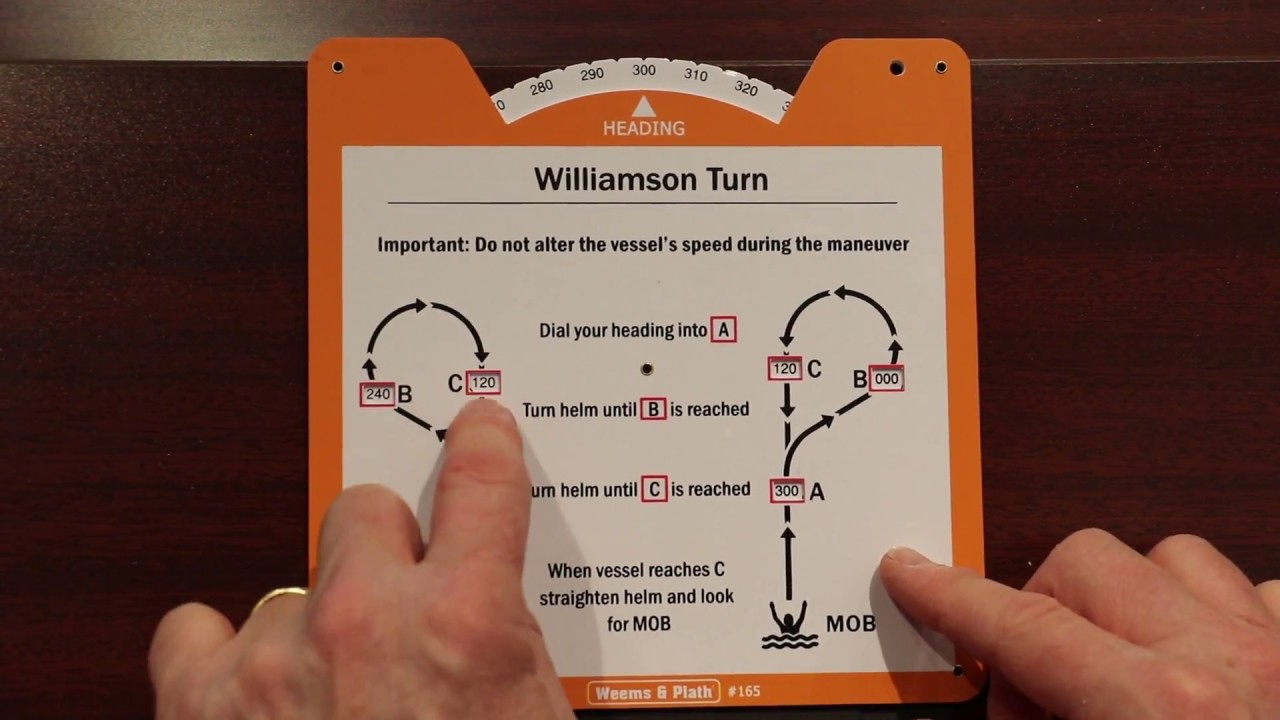 Weems & Plath's Man Overboard Instructional Video