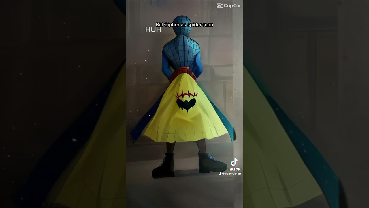 bill cipher as spider-man #spiderman #funkopop #gravityfalls