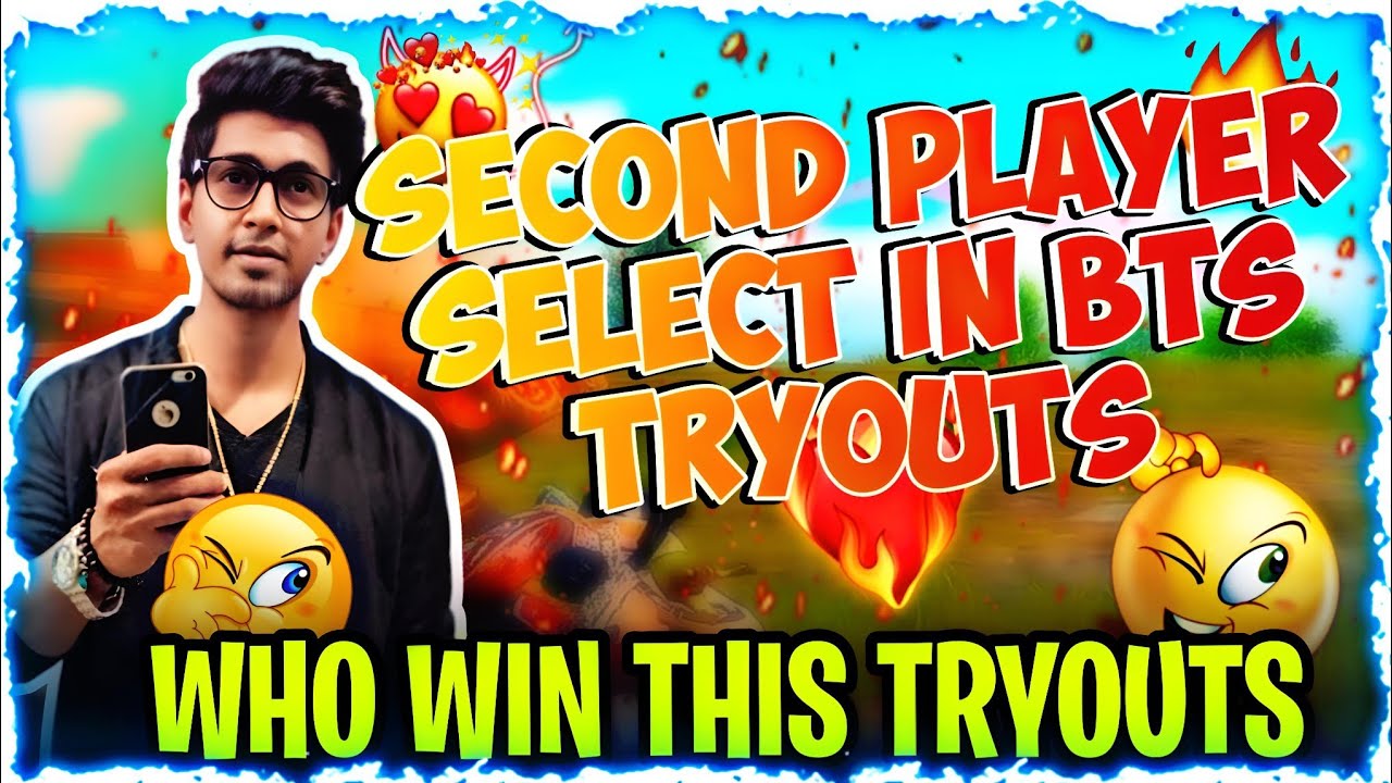 😎SECOND PLAYER SELECT IN BTS TRYOUTS 😎||🤔WHO THIS PLAYER #madan #bgmi