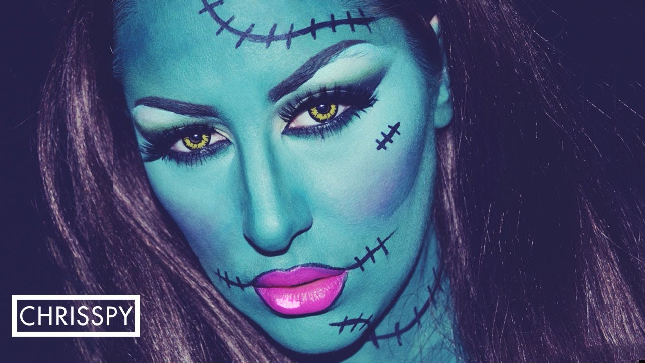 Lady Frankenstein Halloween Tutorial