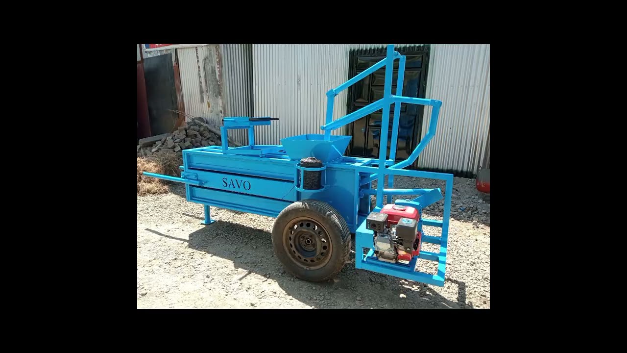 MINI HAYBALER🌾 AMAZING ENGINE POWERED HAY BALER || AFFORDABLE HAY BALER MACHINE | 0700007552