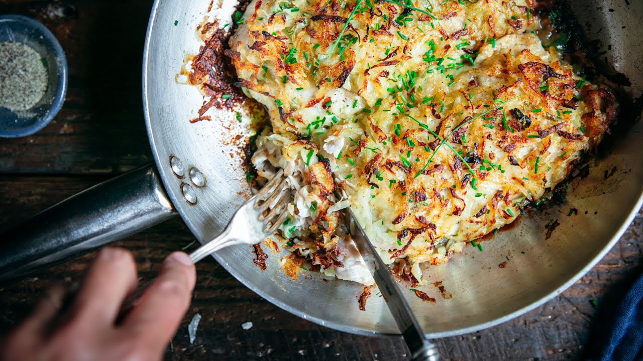 Potato Crusted Red Drum Fish Recipe