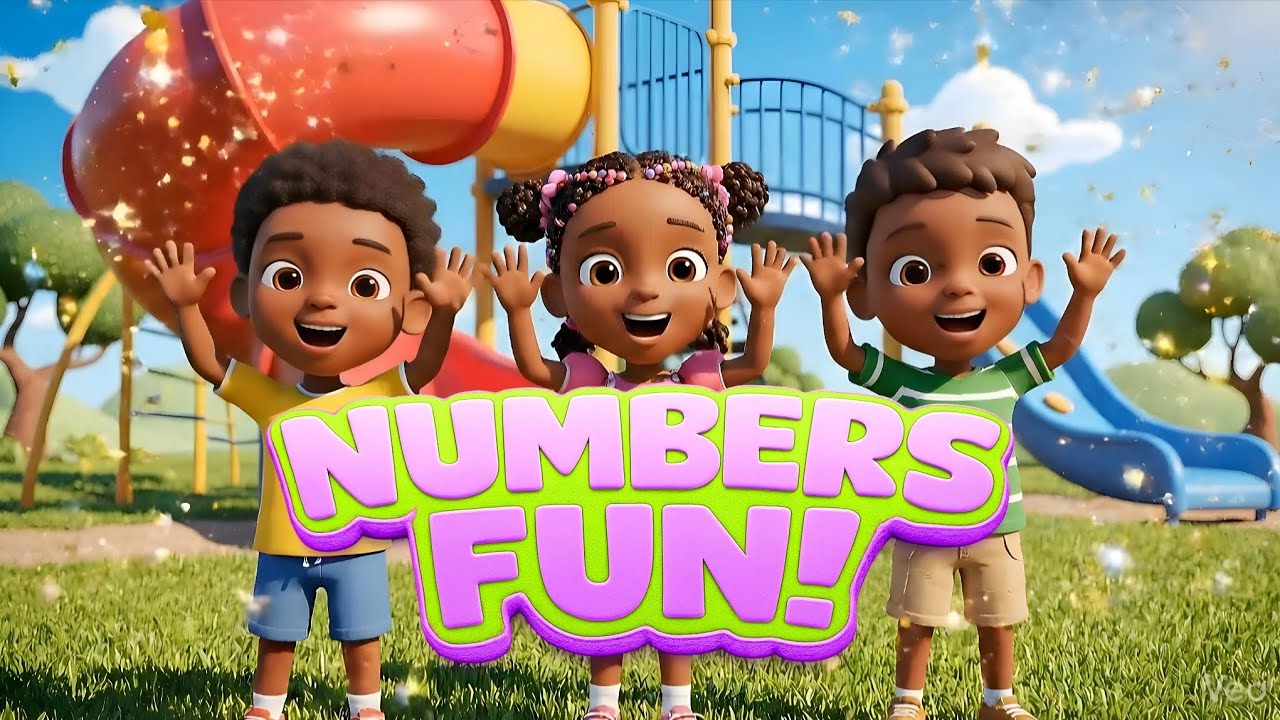 Learn Numbers 1&ndash;10 🔢 | Fun Counting Song for Kids 🎵 | Preschool Learning