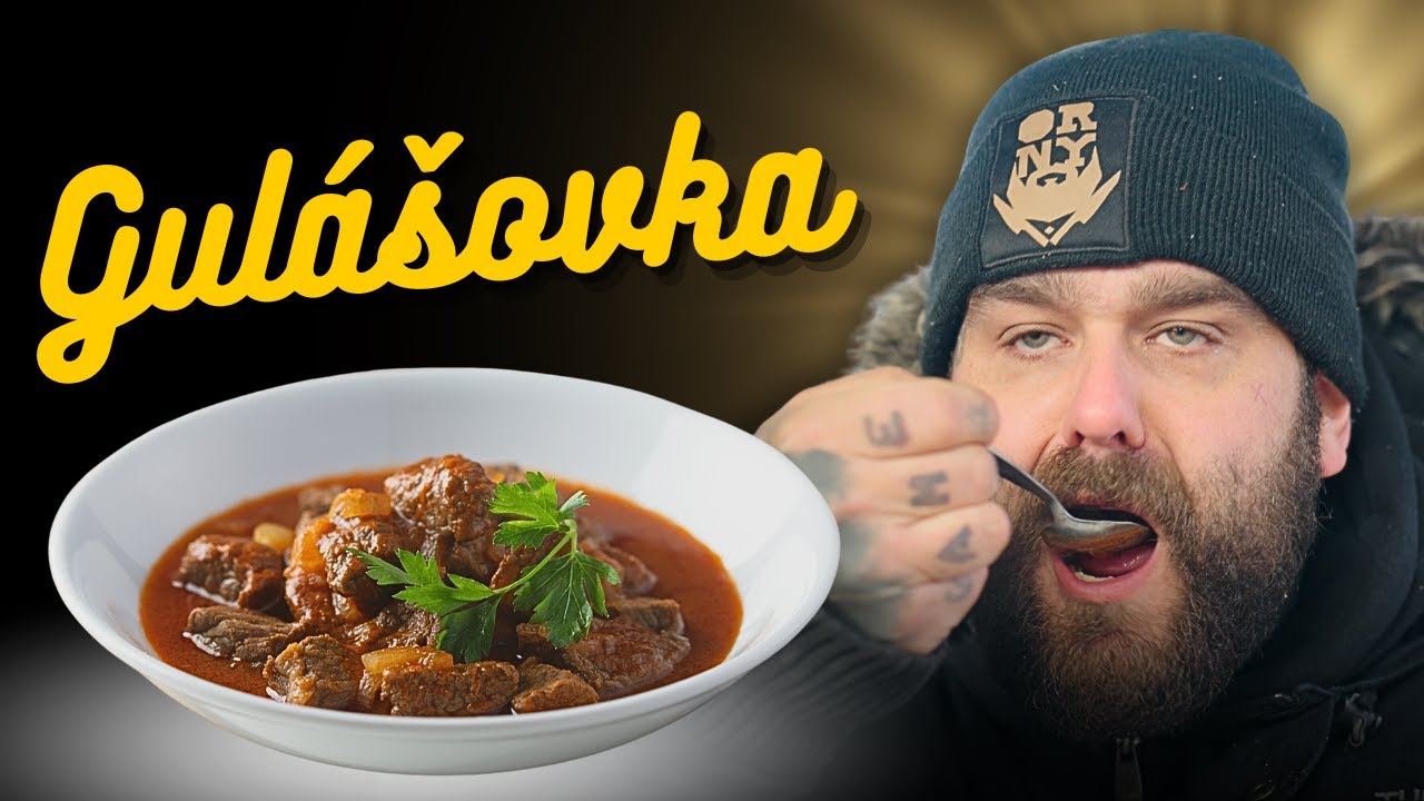 Poctivá gulášová polévka podle Ornyho - recept, který zvládne každý doma!