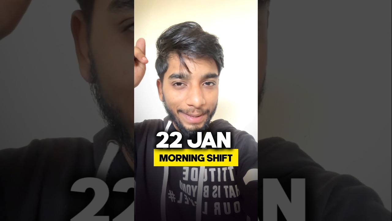 🤯Easiest shift ever? 22 Jan shift 1 paper review | JEE Mains 2025 |