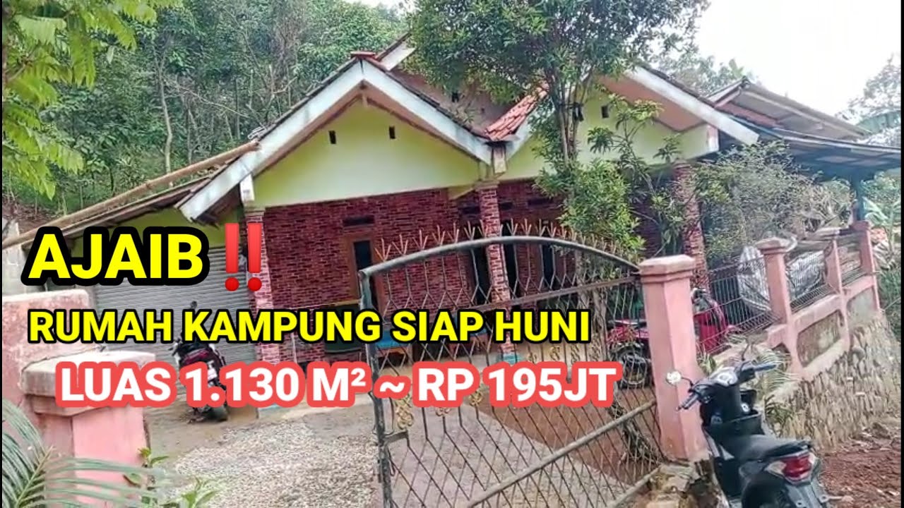 Dijual Cepat‼️Rumah Kampung Siap Huni, Luas 1.130 M², Rp 195 Jt, Jonggol ~ Bogor Timur (CLOSE)