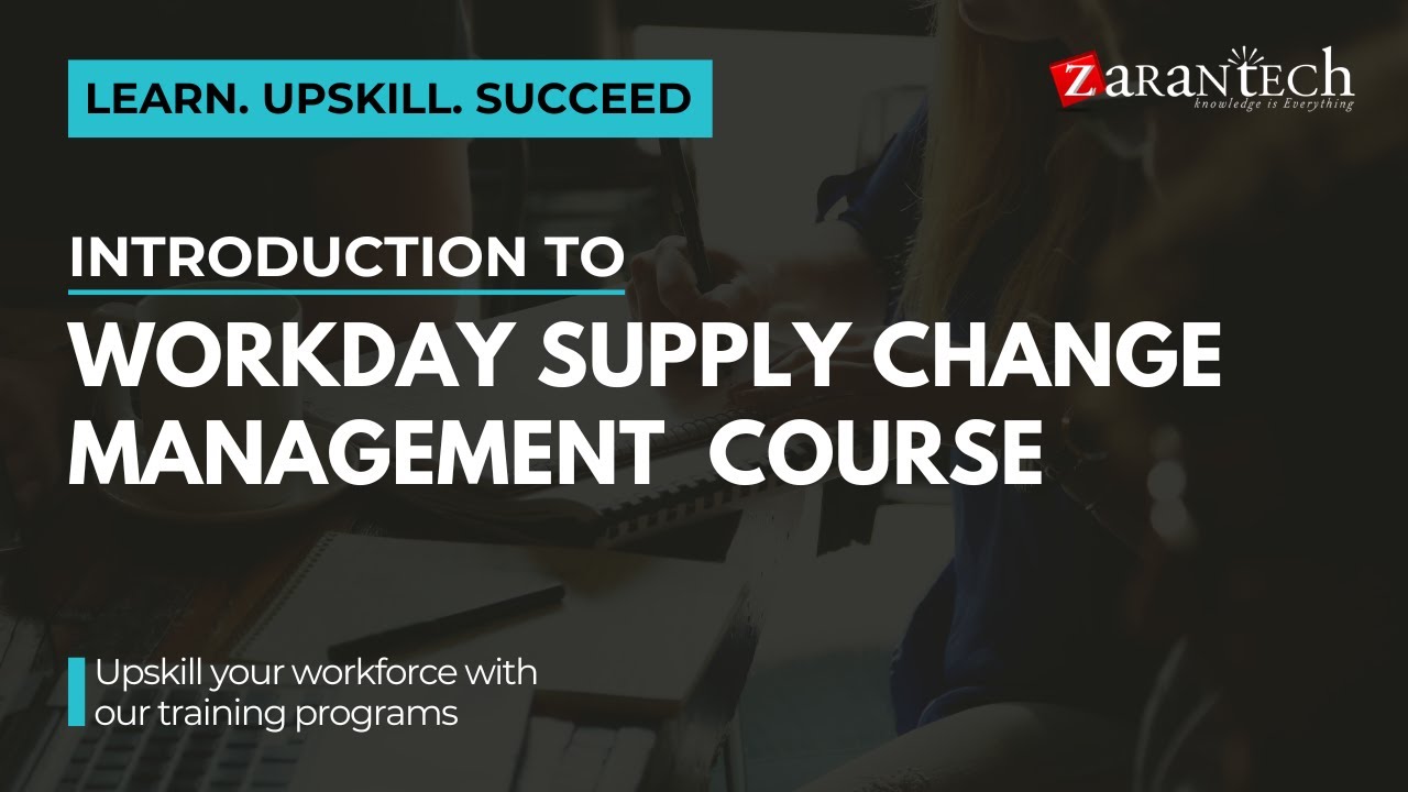 Introduction to Workday Supply Chain Management Course | ZaranTech