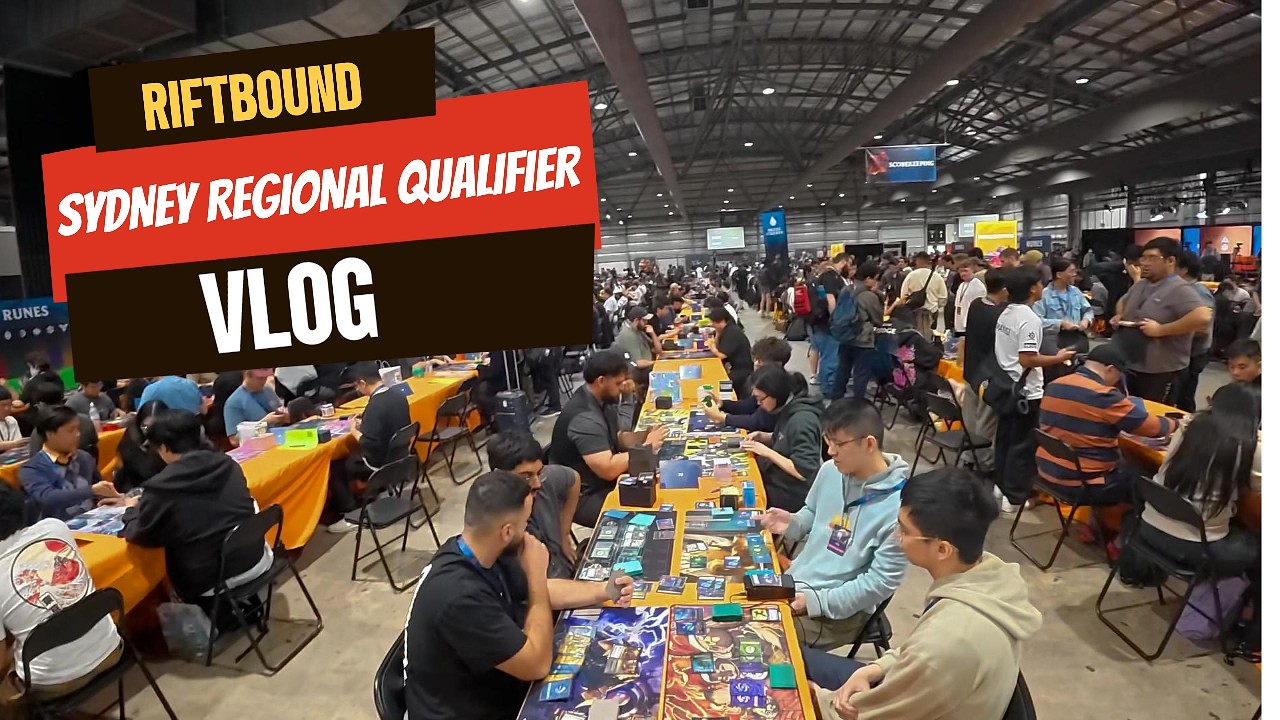 I went to the Riftbound Regional Qualifier in Sydney! Best TCG out ?!