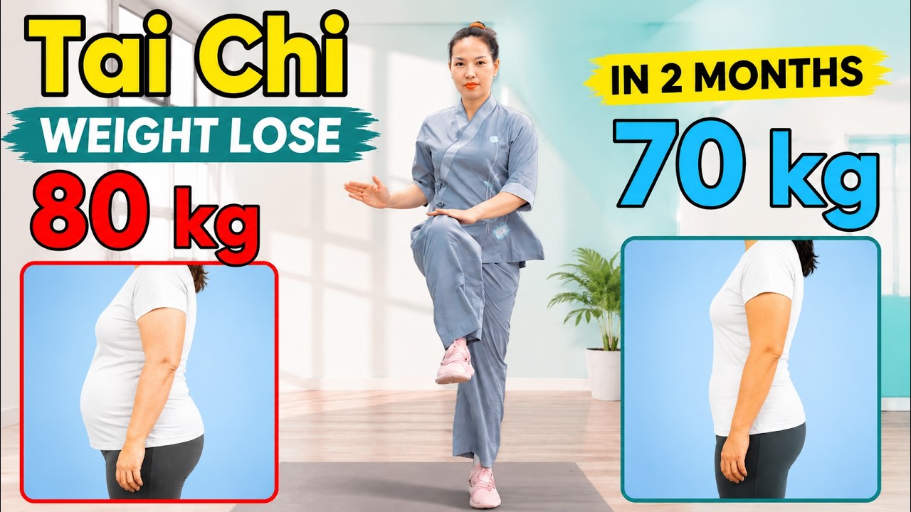 25-Min Tai Chi Workout After 50 🔥 Burn Fat, Improve Flexibility & Rejuvenate Your Body