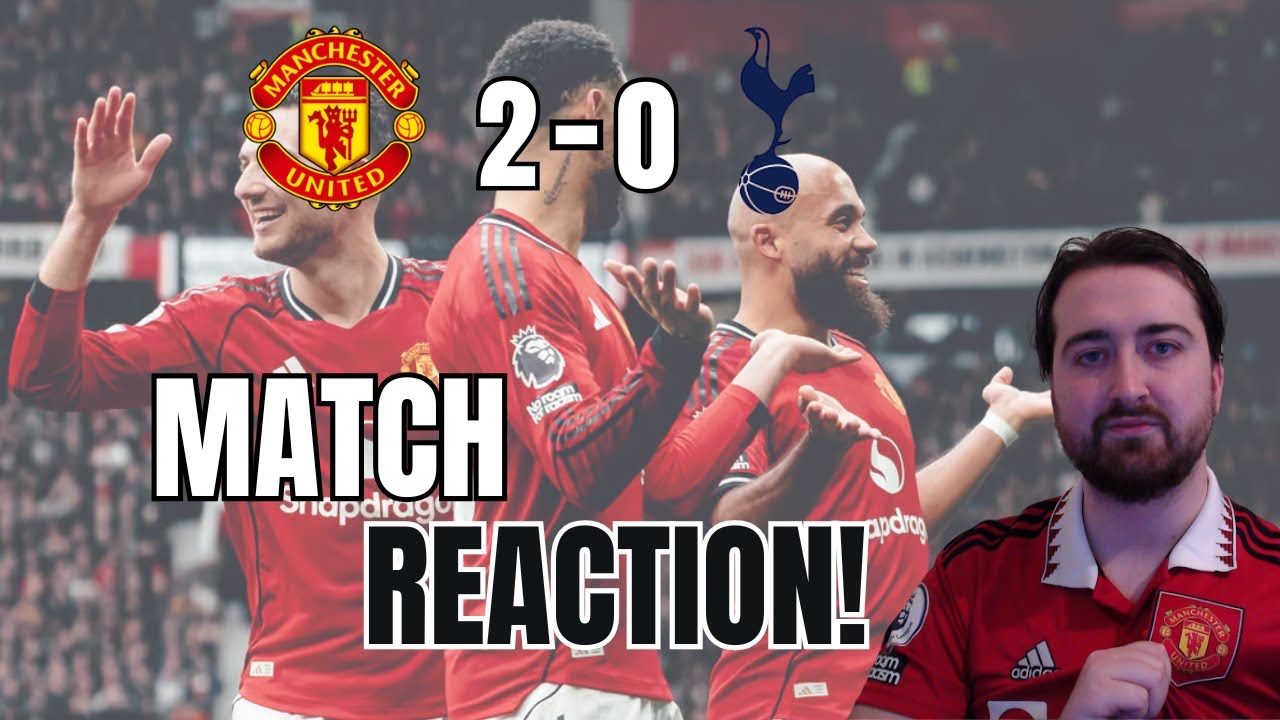 Late Title Charge?? - Manchester United vs Tottenham Match REACTION!