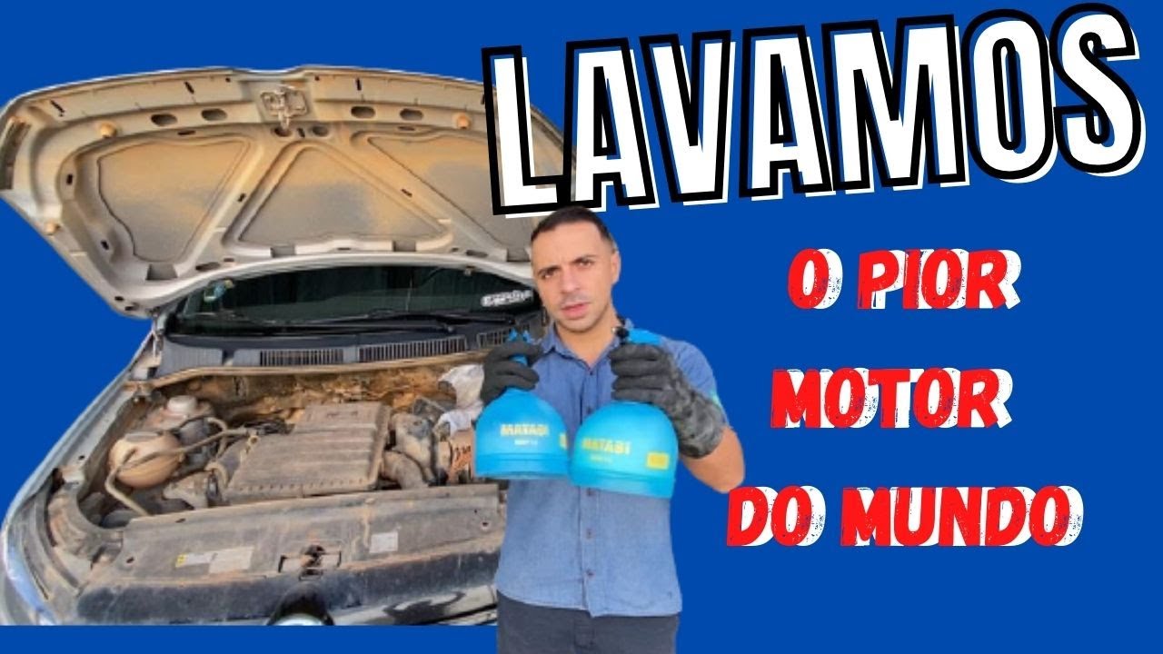 COMO LAVAR UM MOTOR MUITO SUJO